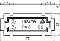 7408796 UT34 TW Přepážka pro UT34