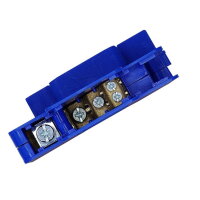 Distribuční blok DTB 35/2x16+2x6 modrý ELEKTRO BEČOV UB3510.12
