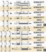Koncový spínač kovový ovládaný nerezovou tyčkou (průměr 3), šířka 40mm