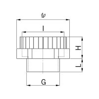 Závitová redukce Pg13,5/M20x1,5, plast, světle šedá, šestihran AGRO 3455.13.20