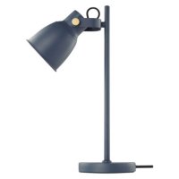 Stolní lampa JULIAN na žárovku E27, modrá EMOS Z7621BL