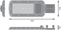 LEDVANCE URBAN LITE L 100W 840 IP65 GY