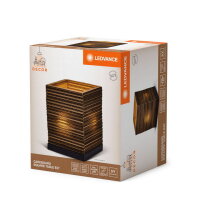 DECOR CARDBOARD SQUARE TABLE E27   LEDV