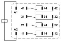 REL-IR/LDP- 24DC/4X21AU relé