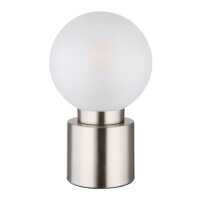 Stolní svítidlo MARKA nikl 1xE14, 25W 230V GLOBO 21003N