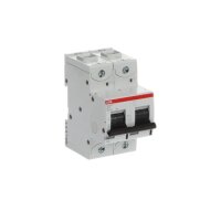 ABB S802PV-SP13 2P jistič pro fotovoltaiku s klecovou svorkou 13A 5kA 800V DC