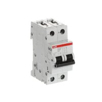 S202M-K6UC Jistič 2P 6A char. K ABB 2CDS272061R0377