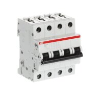 S204M-B6 4 fázový jistič 6 A char. B 10kA ABB 2CDS274001R0065
