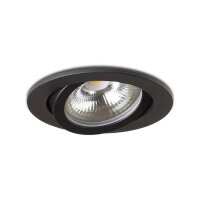 JADE DIMM TO WARM zápustná černá 230V LED 6W 60° 3000 - 2000K RENDL R14237