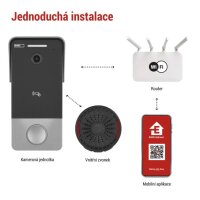 GoSmart videozvonek IP-20PoE EMOS H4033