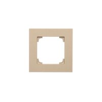 Rámeček 1 násobný champagne matná KONTAKT SIMON TR1/144