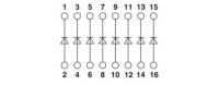 Diodový modul EMG 45-DIO 8E PHOENIX CONTACT 2950103