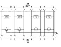 PP-RJ-RJ-F Propojovací panel 2703020