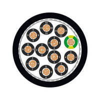 Ovládací kabel ÖLFLEX CLASSIC 128 CH BK 0,6/1 KV 2X2,5 LAPP 1123573