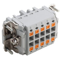 Vložka s připojením Push-In EPIC H-BE 10 BP LAPP 44423203