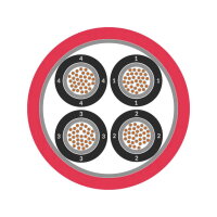 Železniční kabel UNIRAIL S 50264-3-2 300V MM FR 3X1 LAPP 15382134