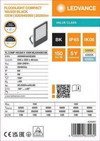 FLOODLIGHT COMPACT GEN 2 165/200 V 135W ML 8304065 BK LEDVANCE 4099854832260