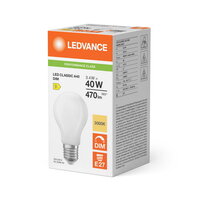 Světelný zdroj LED CLASSIC A DIM P 3.4W 830 Frosted E27 LEDVANCE 4099854776823