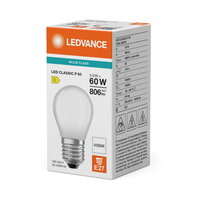 Světelný zdroj LED CLASSIC P V 5.9W 840 Frosted E27 LEDVANCE 4099854785481