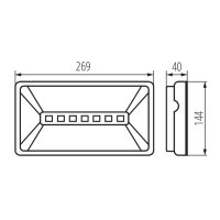 Nouzové LED svítidlo ONTEC S W1 302 M COLD ST W 27895