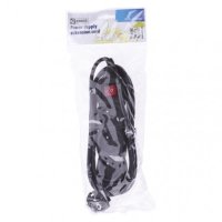 Prodlužovací kabel 3 m 3 zásuvky s vypínačem černý PVC 1mm2 EMOS PC1313