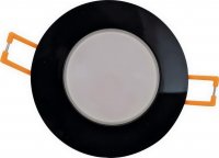 Vestavné LED svítidlo typu downlight LED BONO-R Black 5W WW 330lm