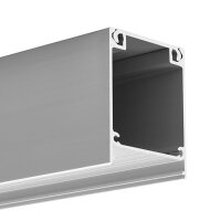 LED hliníkový profil KLUŚ INTER stříbrná 2m /18011_2m/ ALUMIA A18011A_2