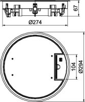 OBO 7405452 Přístrojová jednotka GESR7 10U 7011