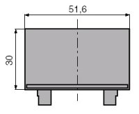 ABB Element,Time 5014E-B01020 Maska nosná zaslepovací (bez otvorů)
