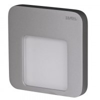 Ledix 01-111-11 Světlo LED MOZA, na omítku, 14Vss, IP44, HLINÍK, BÍLÁ
