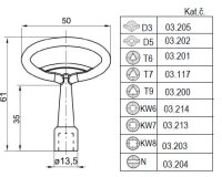 Lidokov 03.205 Klíč RT