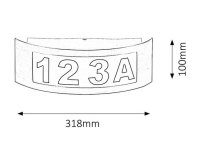 Innsbruck E27 14W IP44 saténový chrom RABALUX 8749