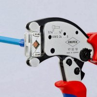 KNIPEX Twistor16 Samonastavitelné kleště pro lisování kabelových koncovek