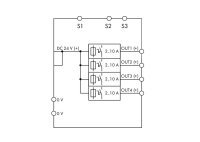 Elektronický jistič 4kanál. vstupní napětí 24 V DC WAGO 787-1664/000-004