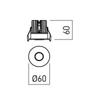 XPIXEL REC. DOWNLIGHT 7W 220-240V AC 270