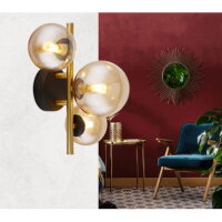 Stropní svítidlo RIHA černá 3xG9 LED 3,5W 230V, 80lm, 3000K GLOBO 56135-3W