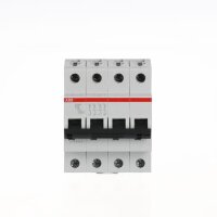S204-D2 4 fázový jistič 2 A char. D 6kA ABB 2CDS254001R0021