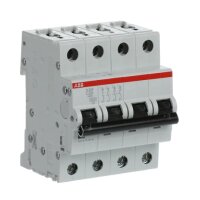 S204-C20 4 fázový jistič 20 A char. C 6kA ABB 2CDS254001R0204