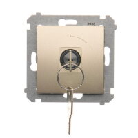 DP1K.01/44 Spínač na klíč pozice  0-I st