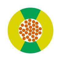 Jednožilový vodič H07V2-K 1X1,5 GN/YE zelená/žlutá LAPP 4519001