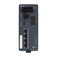 Modicon Managed Switch 4TX/1FX-SM SCHNEIDER MCSESM053F1CS0