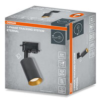 1-Phase Tracking Spot Elemental GU10 BLACK AND GOLD OSRAM 4099854599392