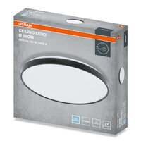 CEILING LUXO BLACK ? 56 cm 60W 6500K IP20 BLACK OSRAM 4099854651595