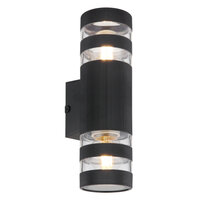 Nástěnné svítidlo HAYES černá matná 2x E27, max. 10W 230V GLOBO 78260S