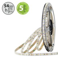 LED pásek SMD3528 neutrálně bílý, 120LED/m, IP20, DC 24V, 8mm, 5m
