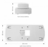 Domovní telefon Verona 16A MB systém 4+N 8V (ABS plast) CZECHPHONE 4004004351