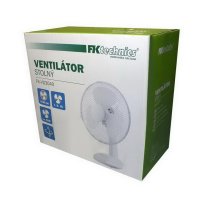 Stolní ventilátor FK-VD3040 30cm, 3 rychlosti, bílý, 40W, FK Technics