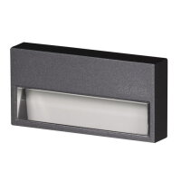 Světlo LED SONA, na omítku, 14Vss, IP44, GRAFIT, RGB diody ZAMEL 12-111-36