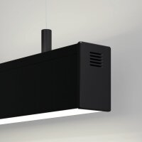 Napájecí závěsný prvek KLUŚ PUSZ-LIN-ZD pro AL profil, černá /42279L9005/