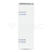 Wall Fiting Square White Body 2 Way IP44
